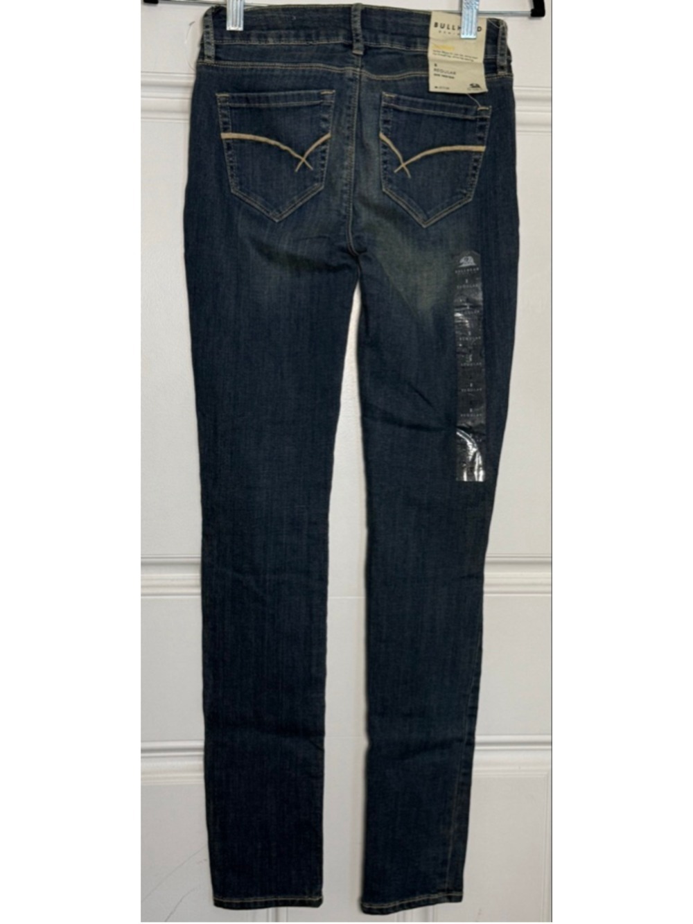 Juniors Bullhead Denim Co Blue Skinny Jeans Size 1 - Picture 3 of 9